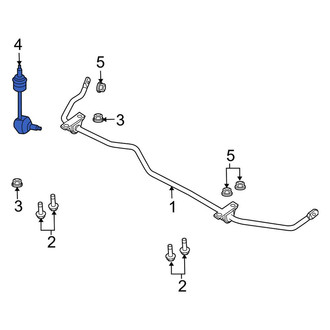 Lincoln OE - Rear Left Suspension Stabilizer Bar Link