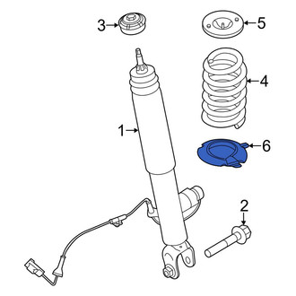 Lincoln OE - Rear Lower Coil Spring Insulator