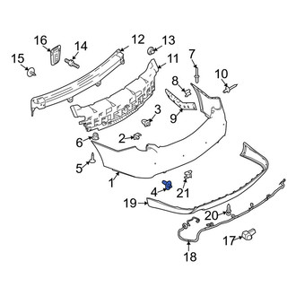 Lincoln OE - Bumper Cover Rivet