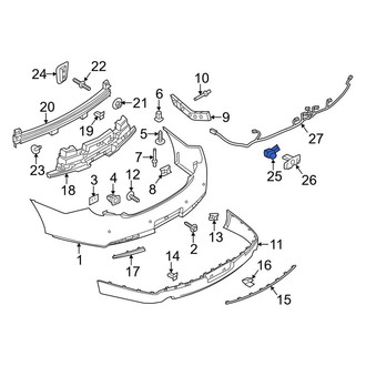 Lincoln OE - Rear Parking Aid Sensor