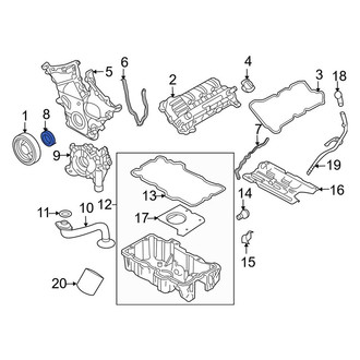 Lincoln OE - Front Engine Crankshaft Seal