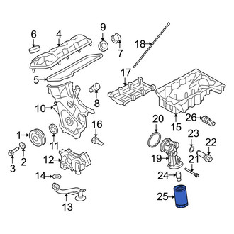 Lincoln OE - Engine Oil Filter