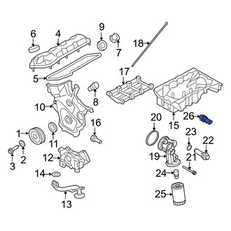 Lincoln OE - Engine Oil Pressure Switch