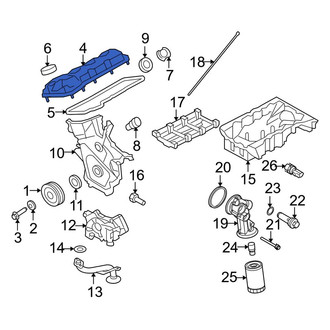 Lincoln OE - Left Engine Valve Cover