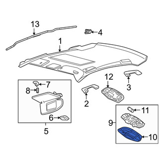 Lincoln OE - Dome Light Lens