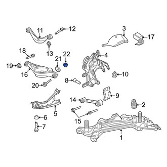 Lincoln OE - Outer Steering Tie Rod Nut