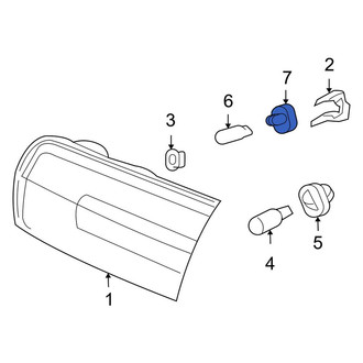 Lincoln OE - Tail Light Socket