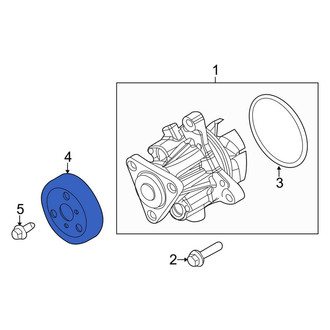 Lincoln OE - Engine Water Pump Pulley