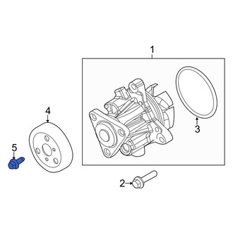 Lincoln OE - Engine Water Pump Pulley Bolt