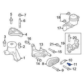 Lincoln OE - Radiator Support Tie Bar Bolt