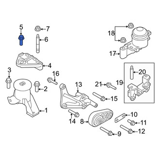 Lincoln OE - Automatic Transmission Mount Bolt