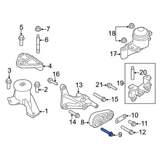 Lincoln OE - Engine Torque Strut Bolt