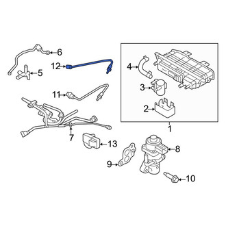 Lincoln OE - Rear Left Oxygen Sensor
