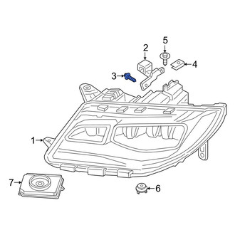 Lincoln OE - Headlight Mounting Bolt