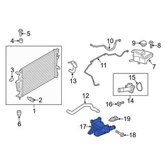 Lincoln OE - Cooling System Bypass Line Adapter