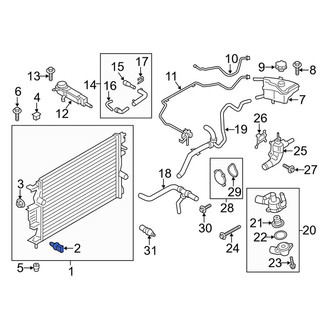 Lincoln OE - Radiator Drain Plug