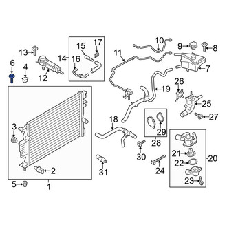 Lincoln OE - Radiator Mount Bracket