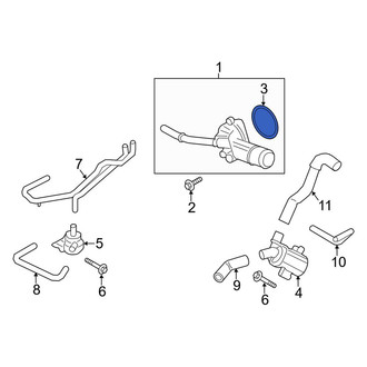 Lincoln OE - Engine Water Pump Gasket