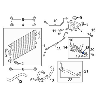 Lincoln OE - Engine Coolant Thermostat O-Ring