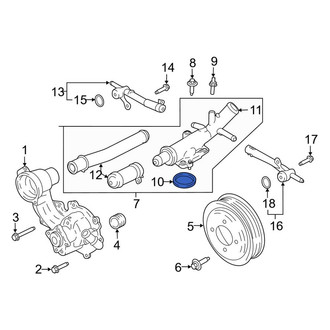 Lincoln OE - Engine Water Pump Outlet Pipe Gasket