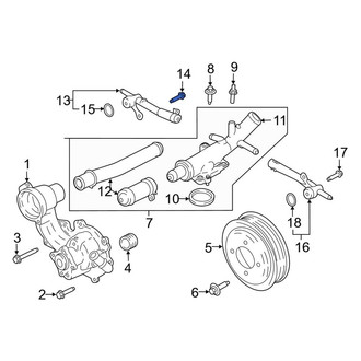 Lincoln OE - Engine Camshaft Position Sensor Bolt