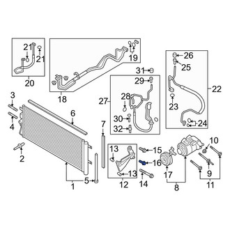 Lincoln OE - Belt Tensioner Bolt