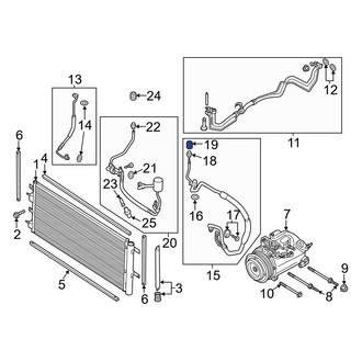 Lincoln OE - A/C Service Valve Cap