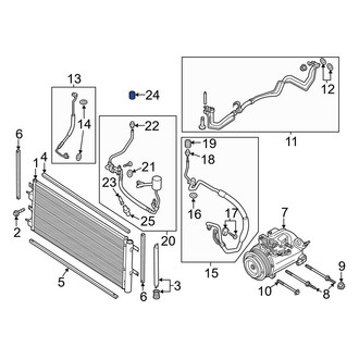 Lincoln OE - A/C Service Valve Cap