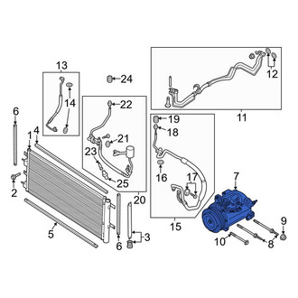 Lincoln OE - A/C Compressor