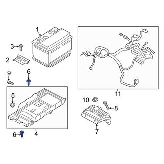 Lincoln OE - Battery Tray Bolt