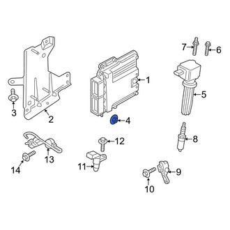 Lincoln OE - Curtain Air Bag Nut