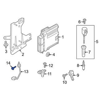 Lincoln OE - Ignition Knock (Detonation) Sensor Bolt