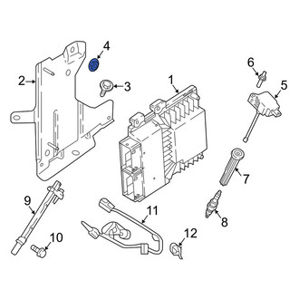 Lincoln OE - Curtain Air Bag Nut