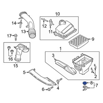 Lincoln OE - Lower Air Filter Housing Insulator