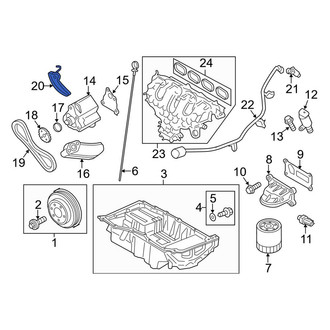 Lincoln OE - Engine Oil Pump Chain Tensioner
