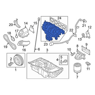 Lincoln OE - Engine Intake Manifold