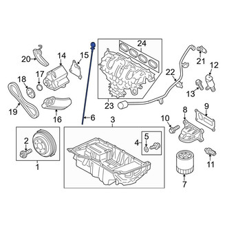 Lincoln OE - Engine Oil Dipstick