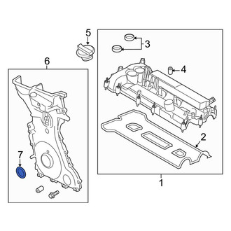 Lincoln OE - Rear Engine Crankshaft Seal