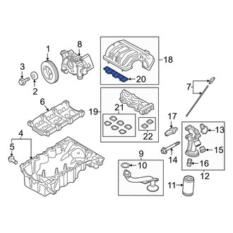 Lincoln OE - Upper Fuel Injection Plenum Gasket
