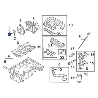 Lincoln OE - Engine Crankshaft Pulley Bolt