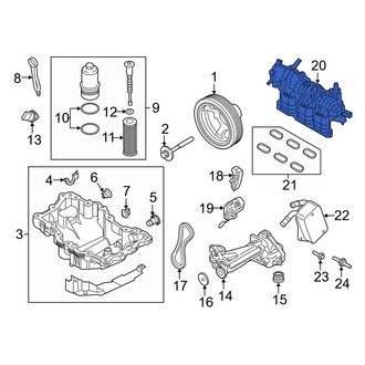 Lincoln OE - Engine Intake Manifold
