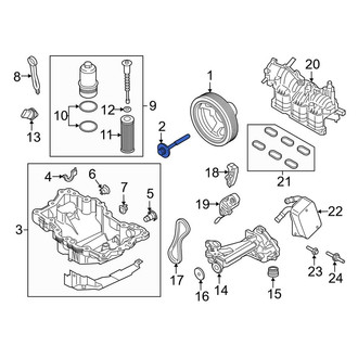 Lincoln OE - Engine Crankshaft Pulley Bolt