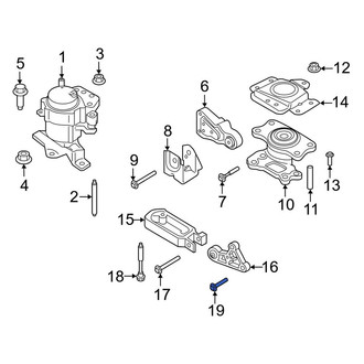 Lincoln OE - Engine Mount Support Bracket Bolt