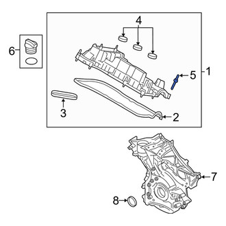 Lincoln OE - Engine Valve Cover Stud