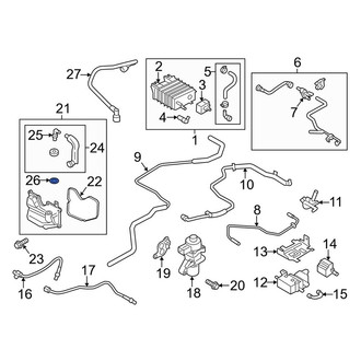 Lincoln OE - PCV Valve Grommet