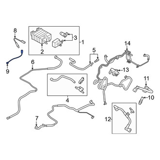 Lincoln OE - Rear Oxygen Sensor