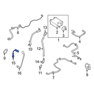Lincoln OE - Rear Left Oxygen Sensor