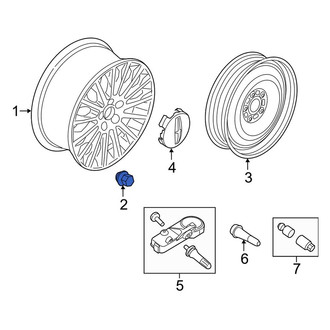 Lincoln OE - Wheel Lug Nut