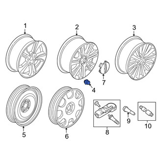 Lincoln OE - Wheel Lug Nut