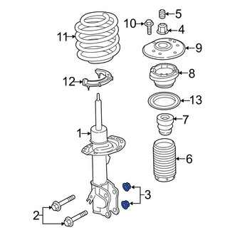 Lincoln OE - Lateral Arm Nut